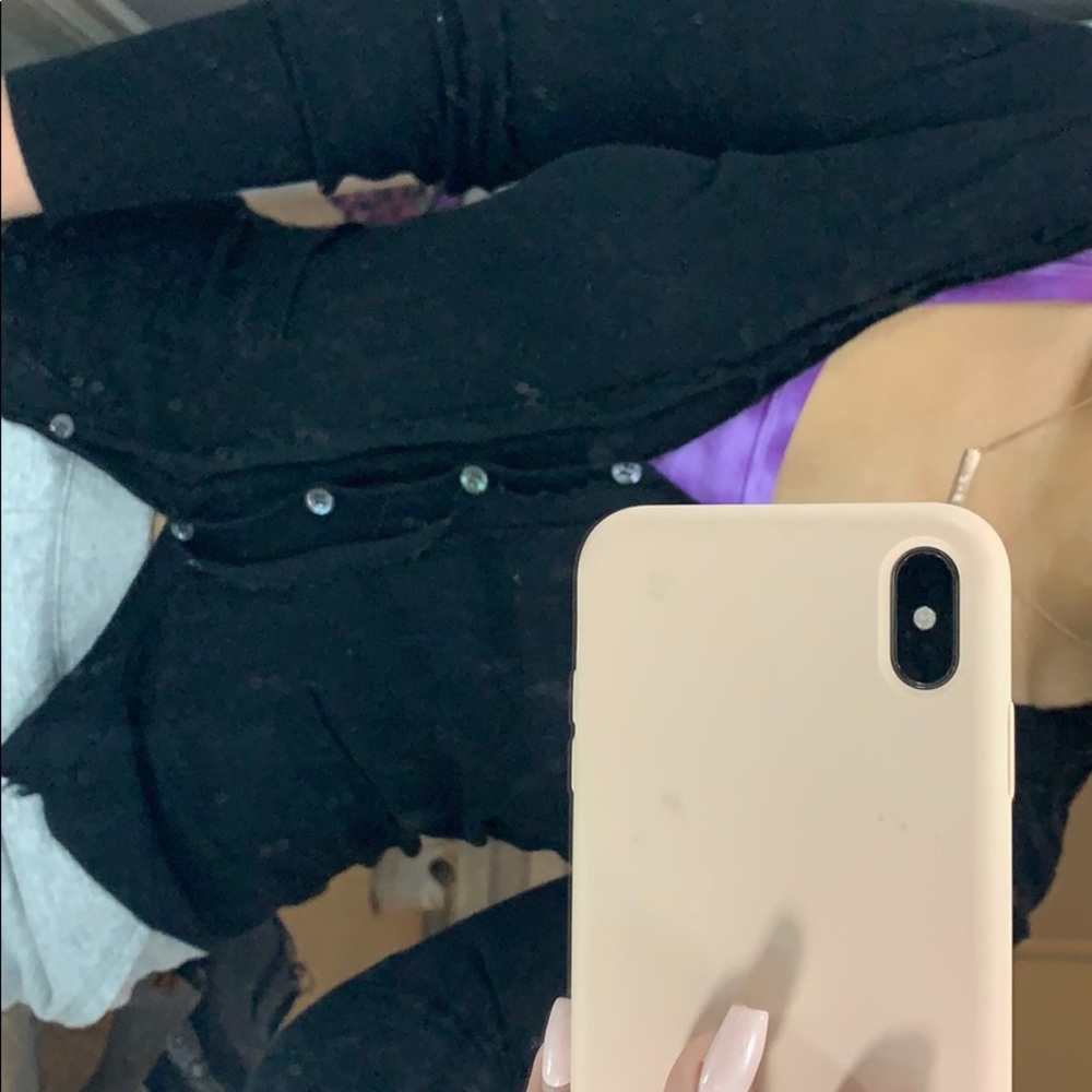 Black sweater